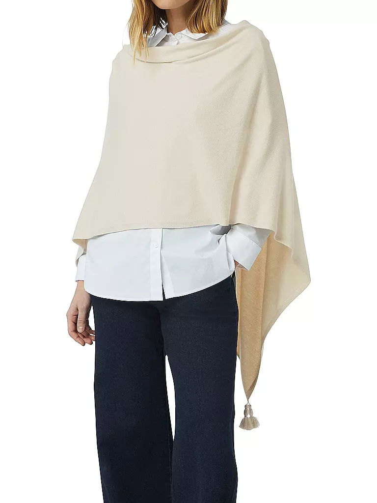COMMA | Poncho - Cape | dunkelblau