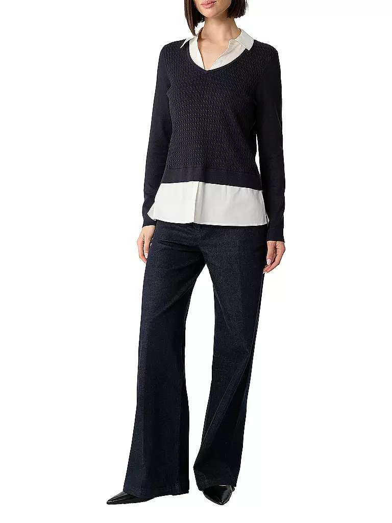COMMA | Pullover  | dunkelblau