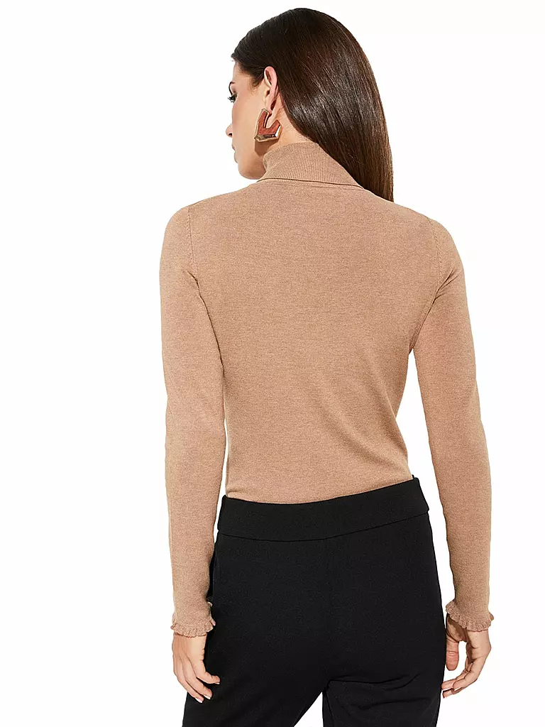 COMMA | Rollkragenpullover | camel