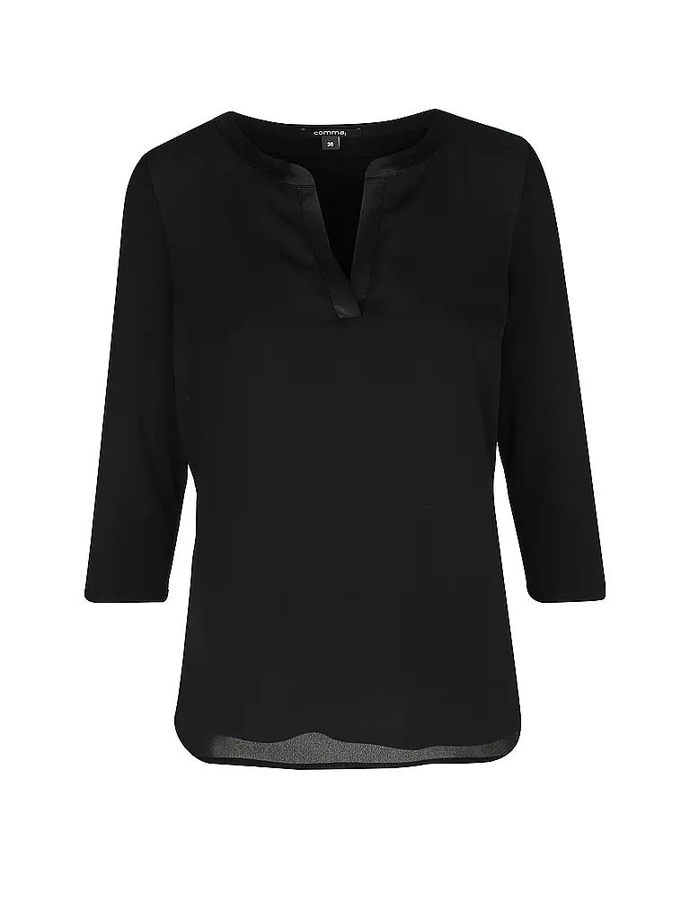 COMMA | Shirt | schwarz