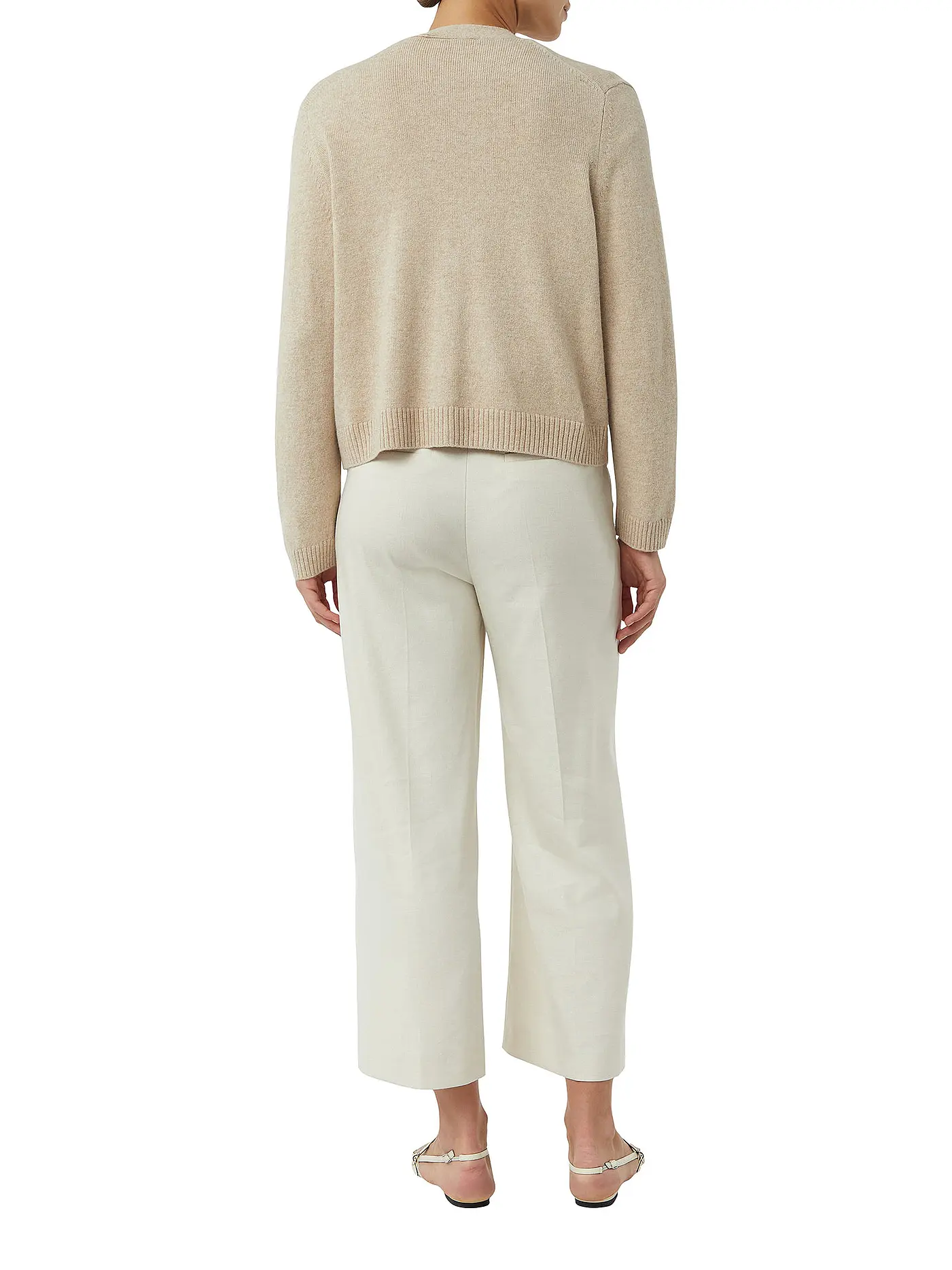 COMMA | Stickjacke | beige
