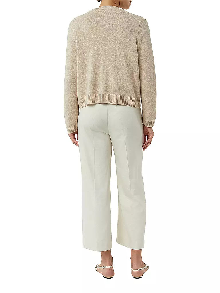 COMMA | Stickjacke | beige