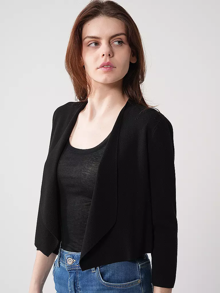 COMMA | Strickjacke  | schwarz