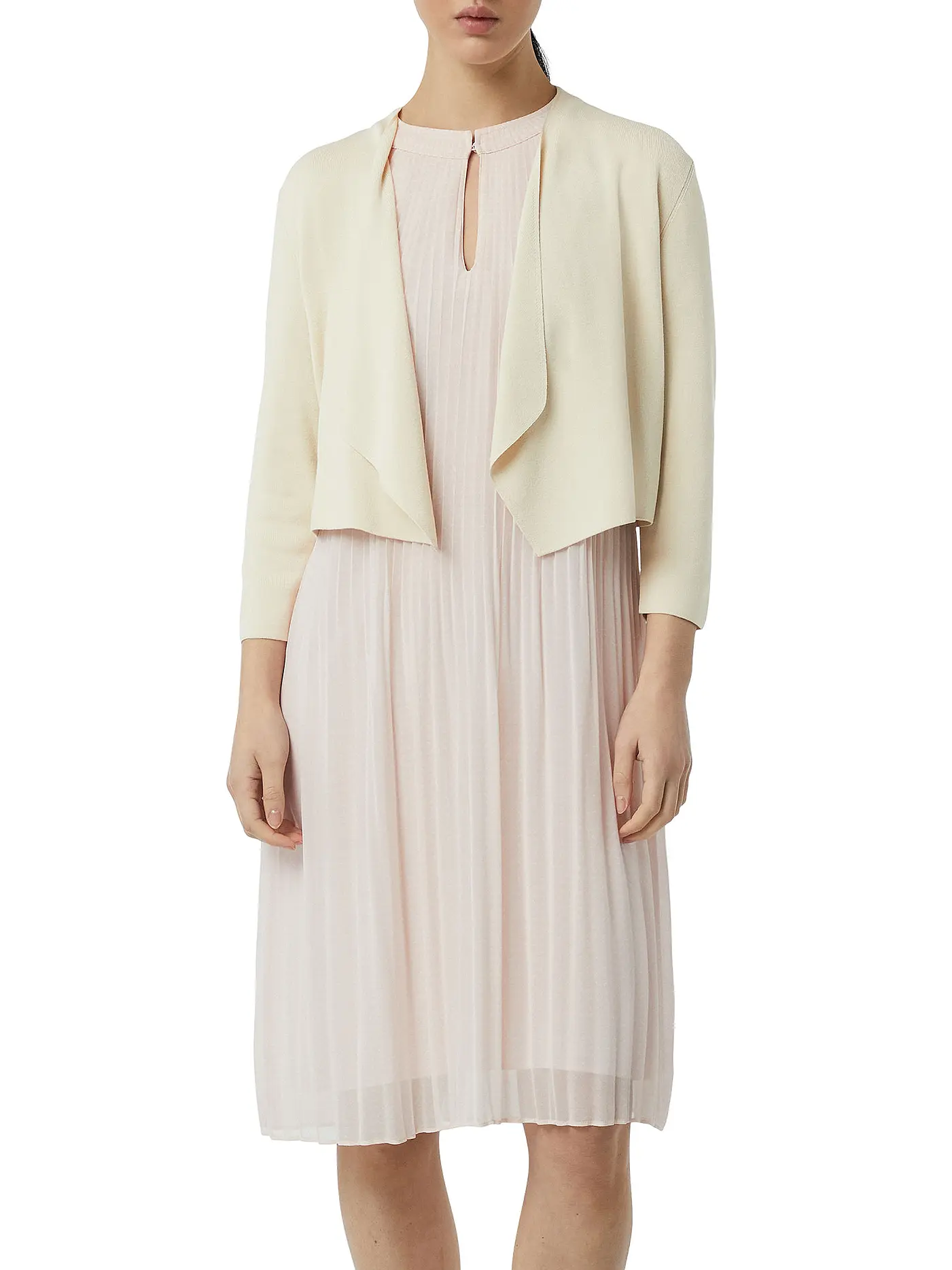 COMMA | Strickjacke | beige