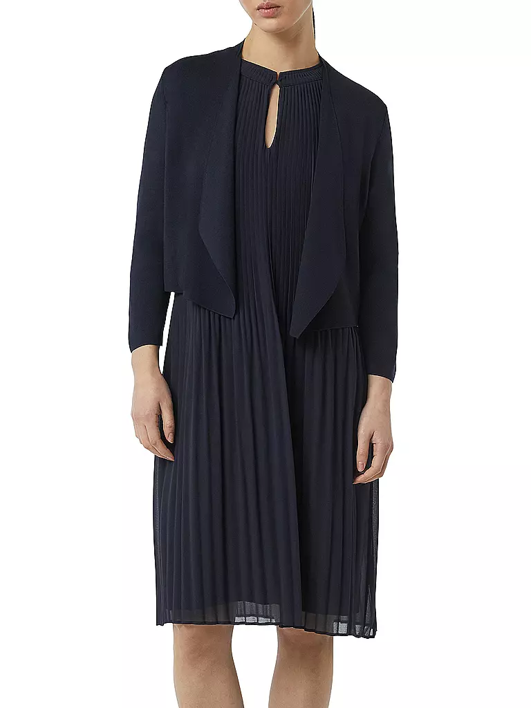 COMMA | Strickjacke | dunkelblau