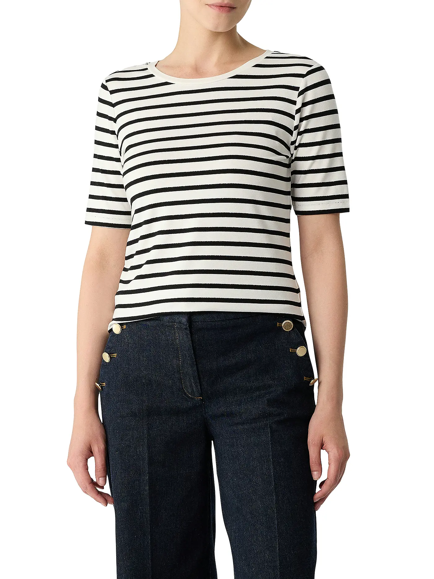 COMMA | T-Shirt  | weiss