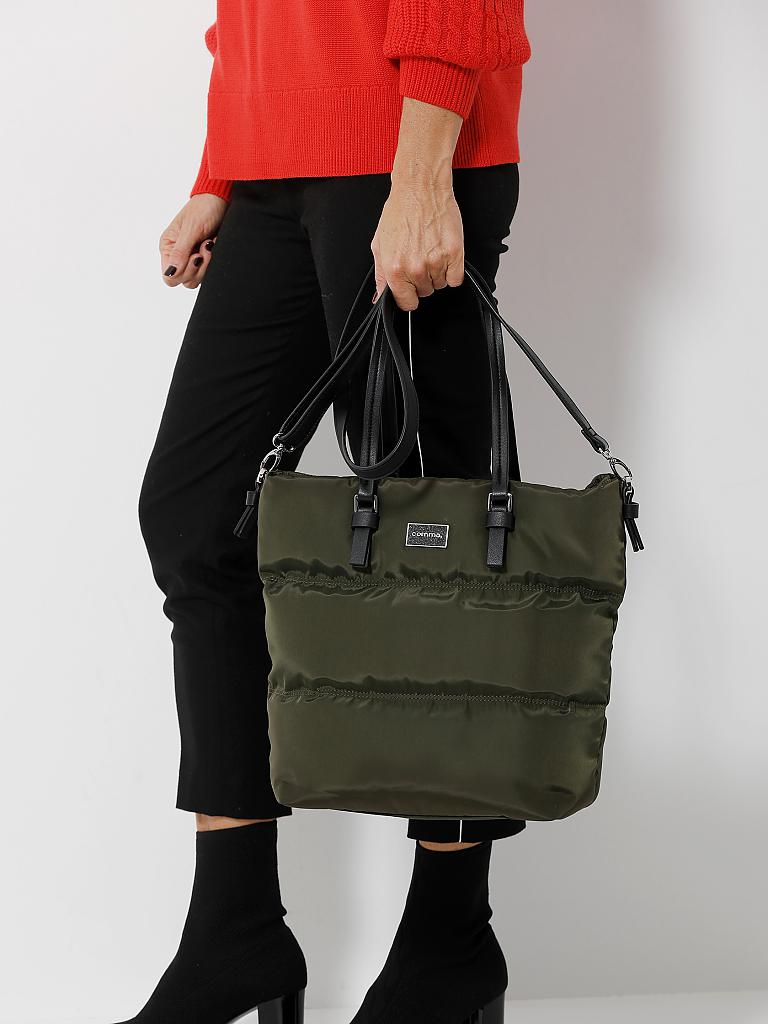 COMMA | Tasche - Stepp-Shopper "City Boost" | gruen