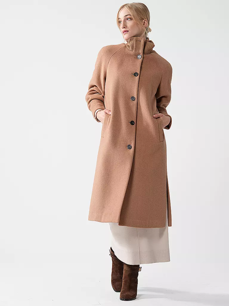 COMMA | Wollmantel | camel
