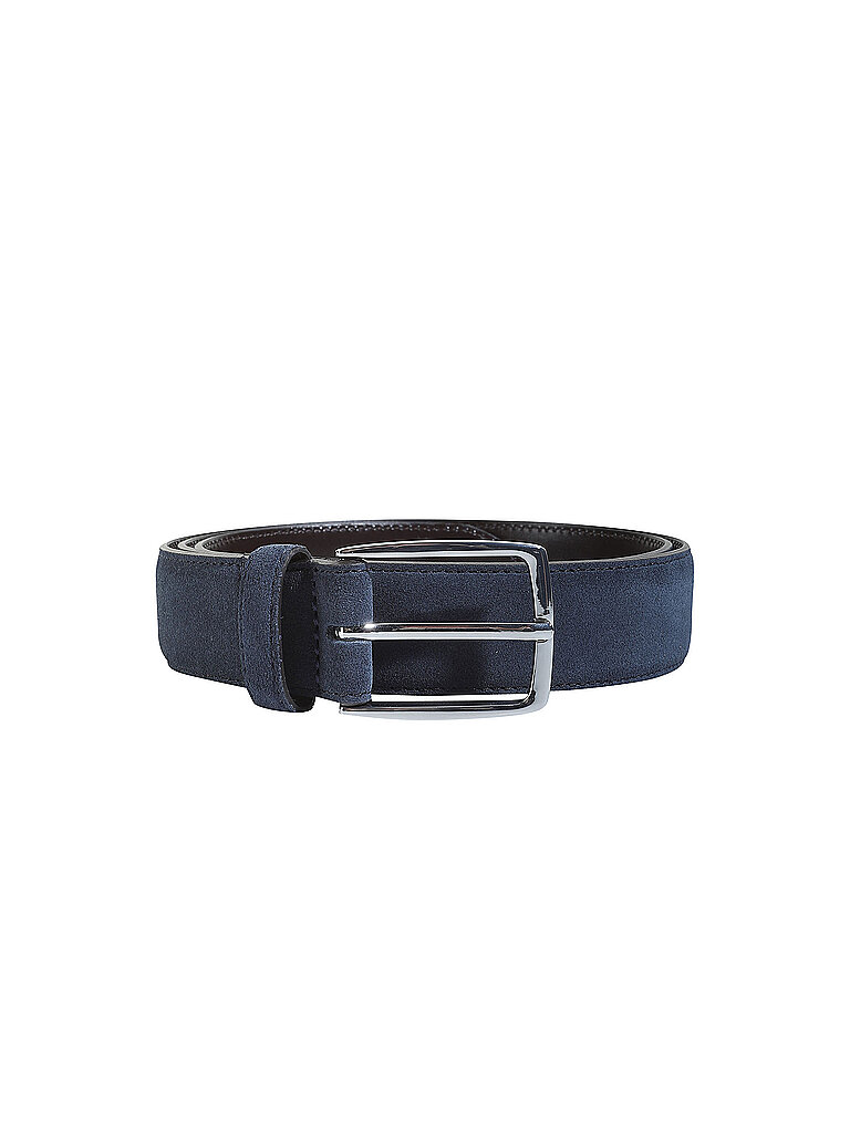 Ledergürtel blau 100 herren