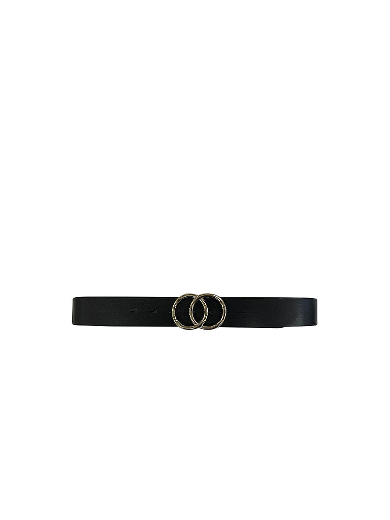 Ledergürtel schwarz 105 damen