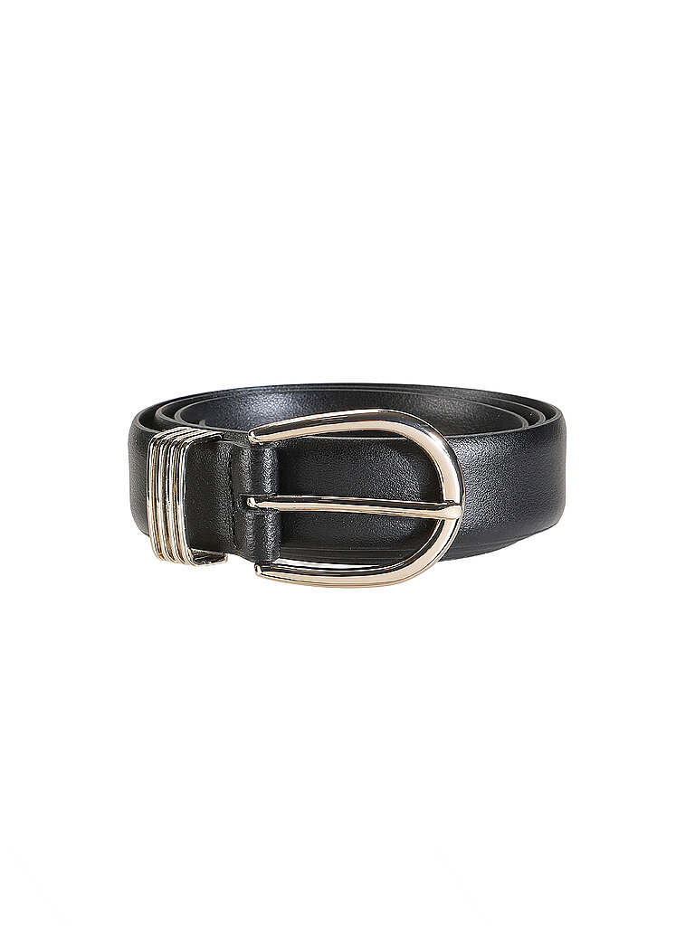 Ledergürtel schwarz 85 damen