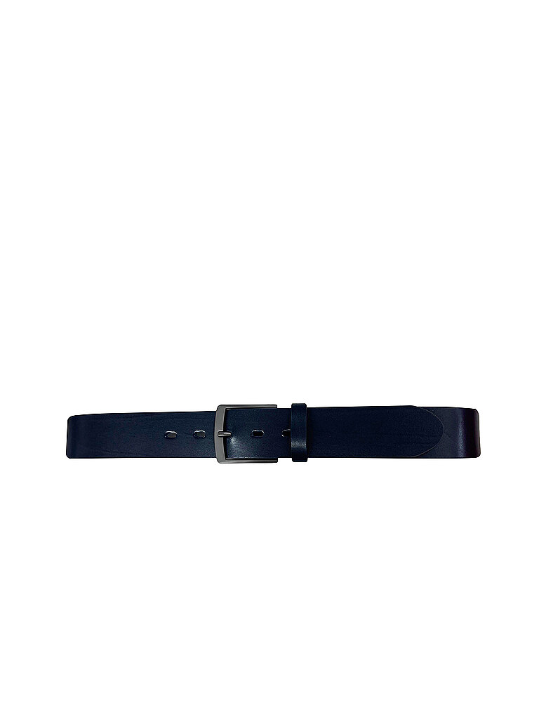 CONDOR Ledergürtel  dunkelblau | 90
