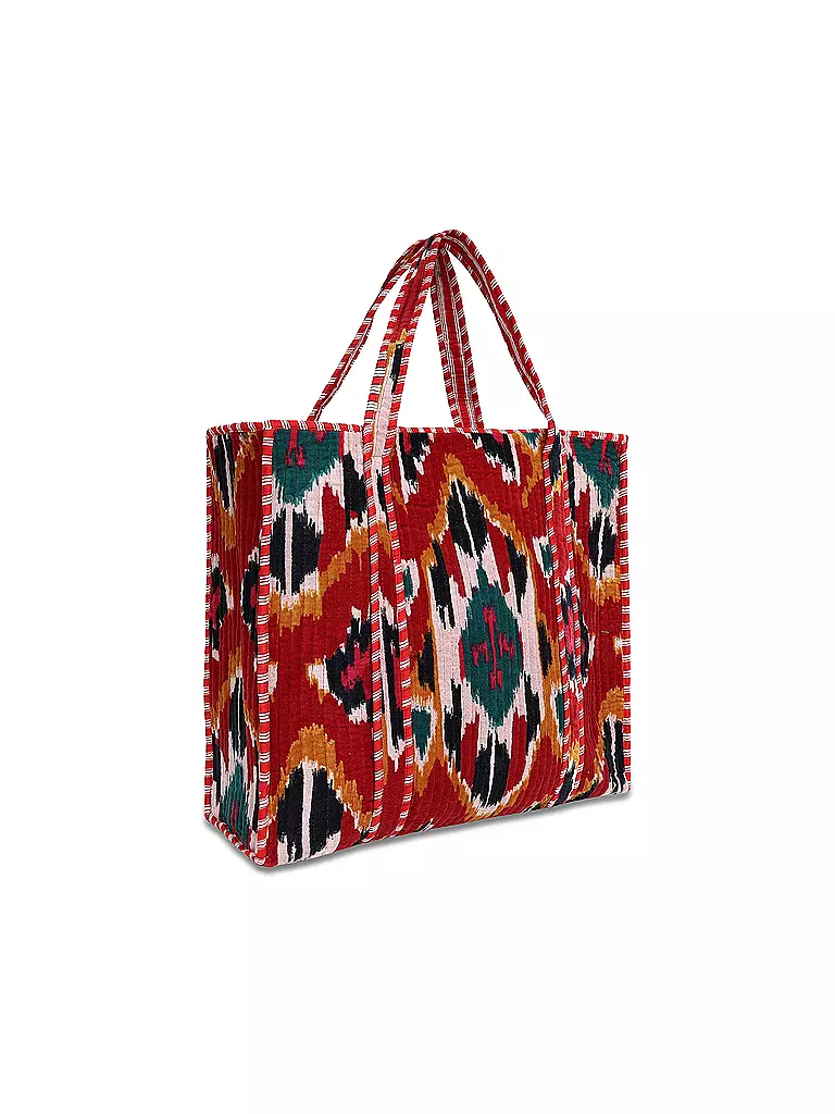 CONSCIOUS YOGA COLLECTIVE | Tasche - Shopper VELVET IKAT SHOPPER | grün