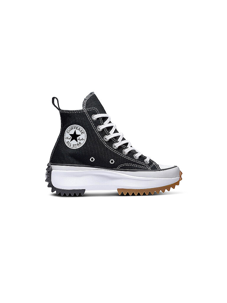 CONVERSE | Sneaker Chuck High Plateau Run Star | schwarz