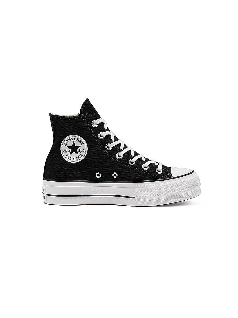 CONVERSE | Sneaker Chuck High Plateau | schwarz