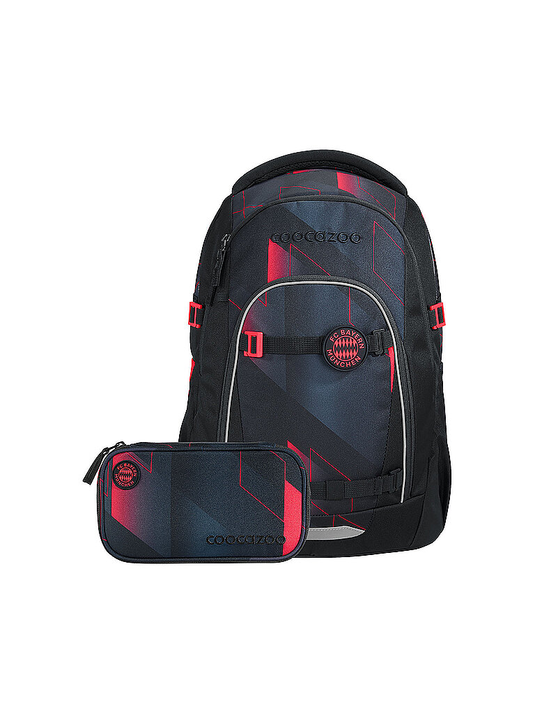 COOCAZOO Schulrucksack-Set 3tlg MATE  FC Bayern Stern Des Südens