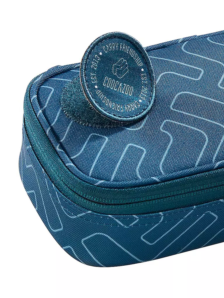 COOCAZOO | Schlampermäppchen Blue Maze | blau
