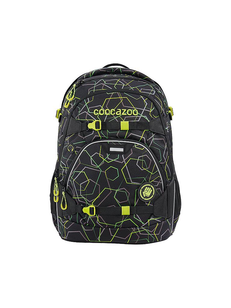 COOCAZOO | Schul-Rucksack "ScaleRale - Laserbeam Black" | schwarz