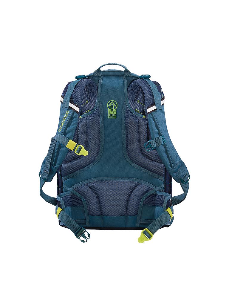 COOCAZOO | Schul-Rucksack "ScaleRale - Laserbeam Blue" | blau