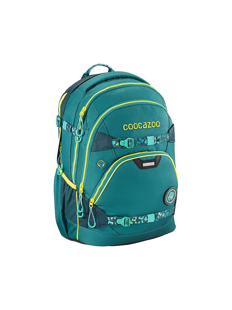 COOCAZOO | Schulrucksack "e-SclaRale - Teccheck Petrol" (Limited Edition) | keine Farbe