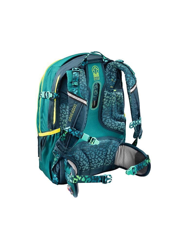 COOCAZOO | Schulrucksack "e-SclaRale - Teccheck Petrol" (Limited Edition) | keine Farbe
