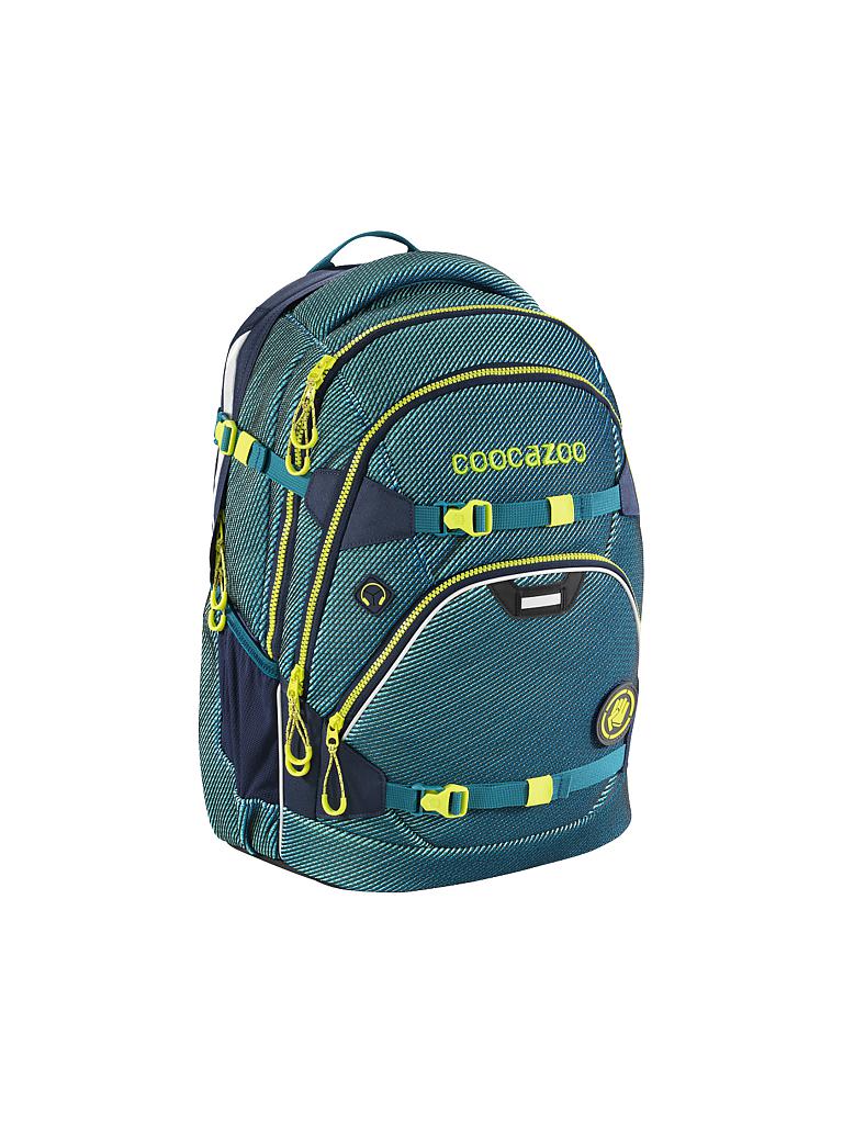 COOCAZOO | Schulrucksack "Scale Rale - Chameleon Blue" | keine Farbe