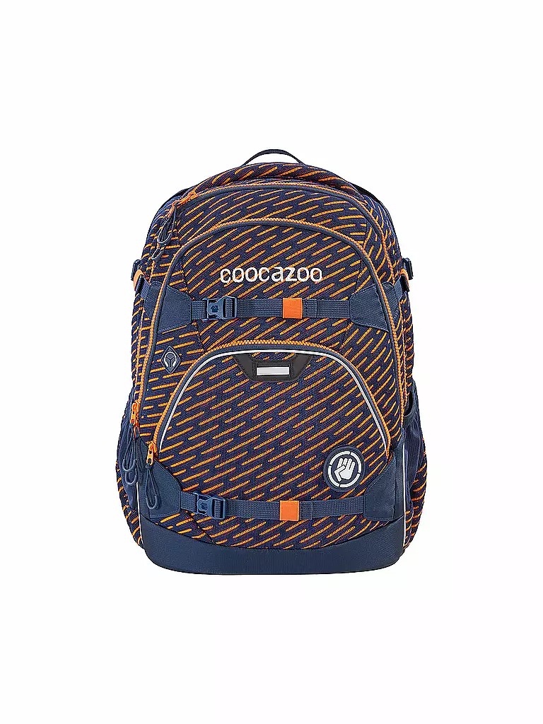 COOCAZOO | Schulrucksack "Scale Rale - Freaka Sneaka"  | orange