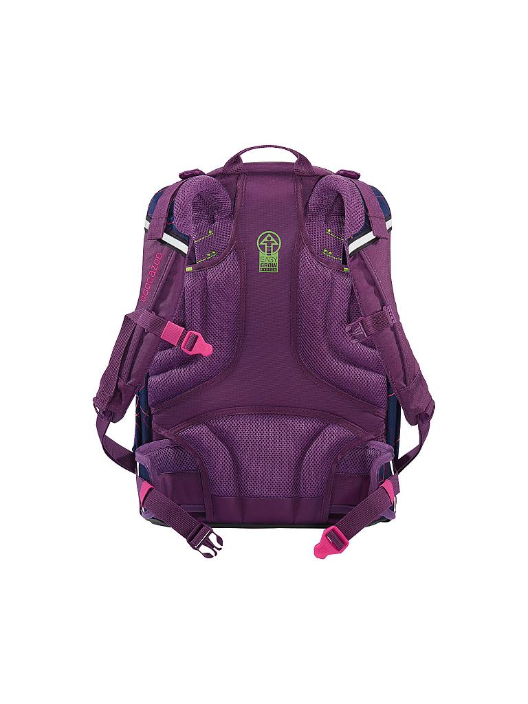 COOCAZOO | Schulrucksack "Scale Rale - Laserbeam Plum" | bunt