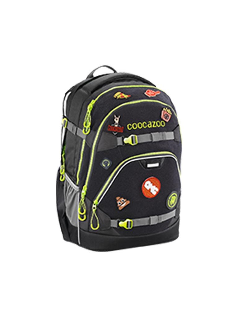 COOCAZOO | Schulrucksack "Scale Rale - Patchy Black" (Limited Edition) | schwarz