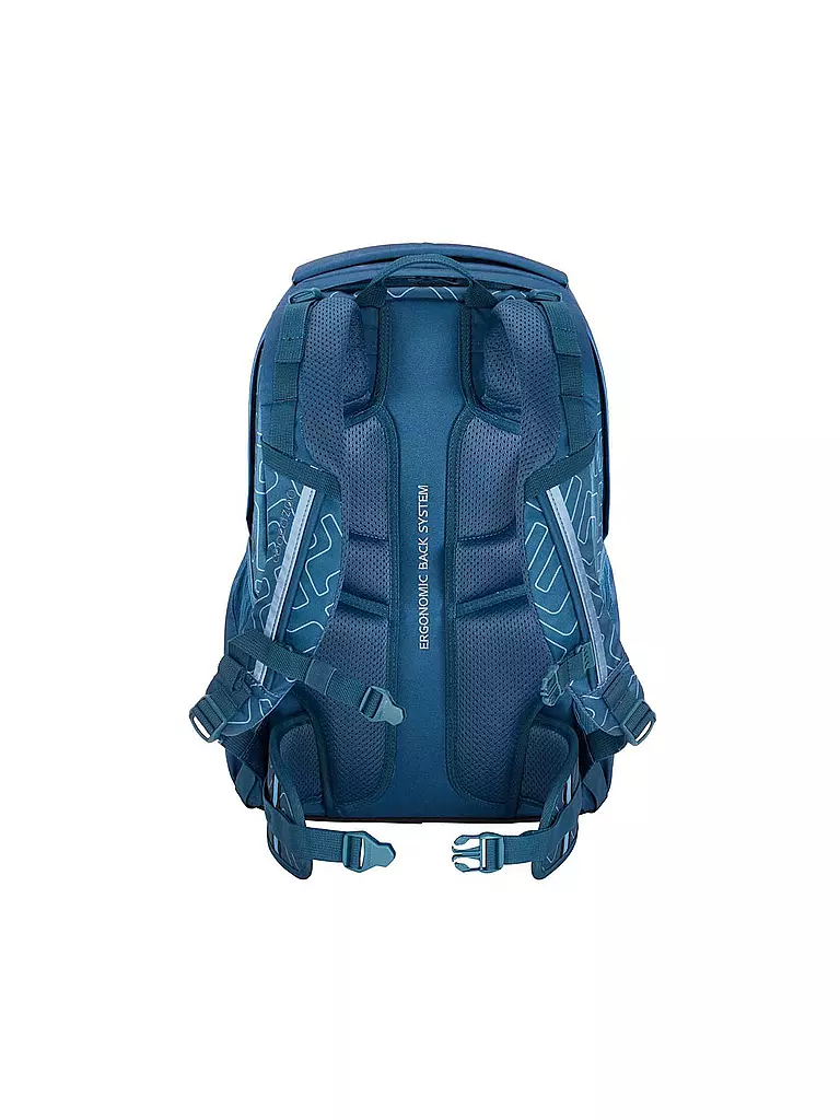 COOCAZOO | Schulrucksack EVERY Blue Maze | blau