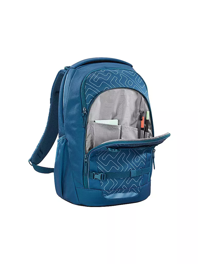 COOCAZOO | Schulrucksack EVERY Blue Maze | blau