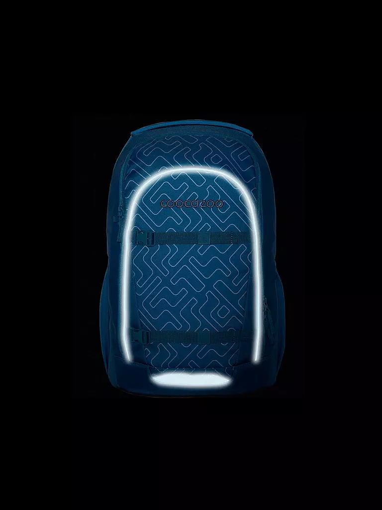 COOCAZOO | Schulrucksack EVERY Blue Maze | blau