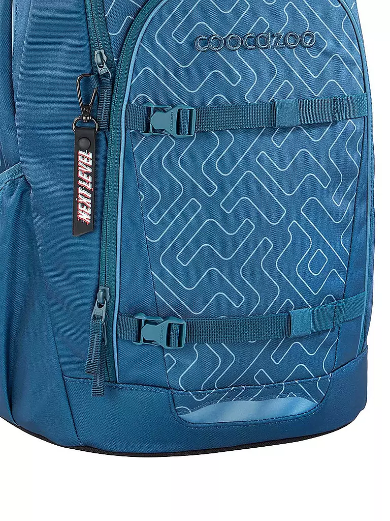 COOCAZOO | Schulrucksack EVERY Blue Maze | blau