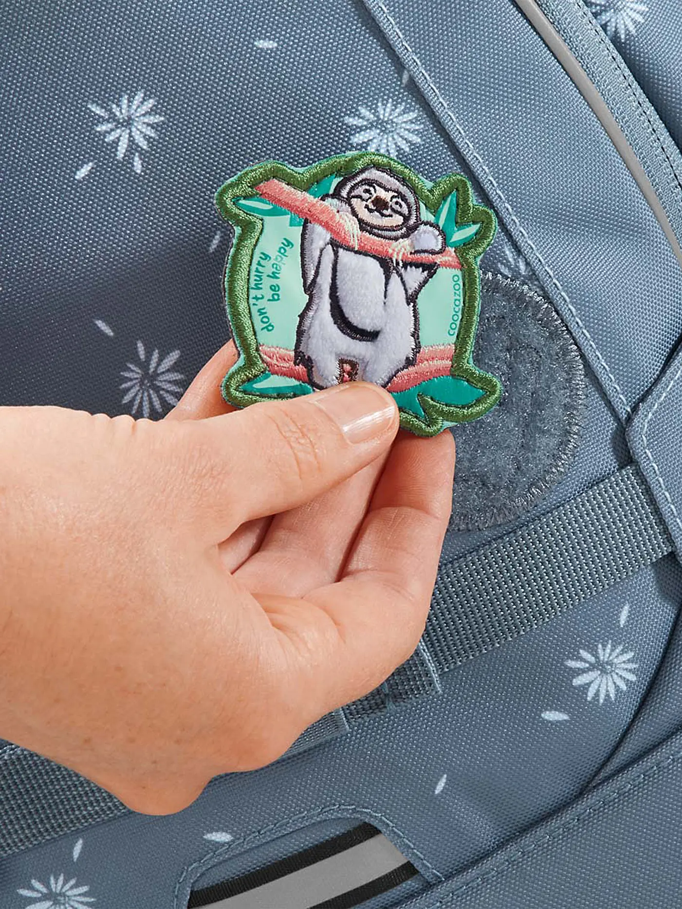 COOCAZOO | Schulrucksack MATE BLOOMY DAISY | blau
