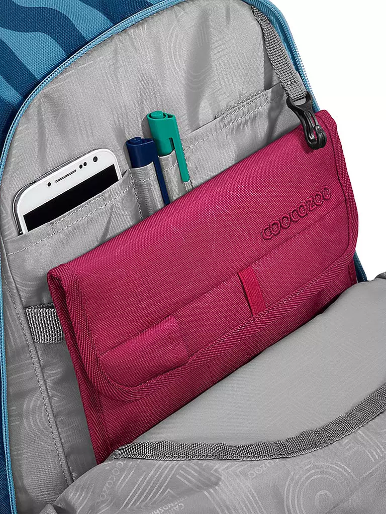 COOCAZOO | Schulrucksack MATE BREAKING WAVES | dunkelblau
