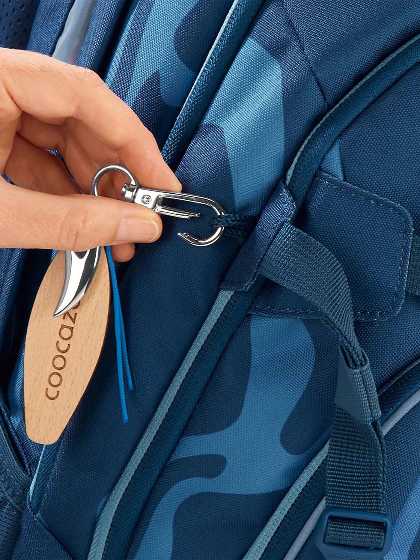 COOCAZOO | Schulrucksack MATE BREAKING WAVES | blau