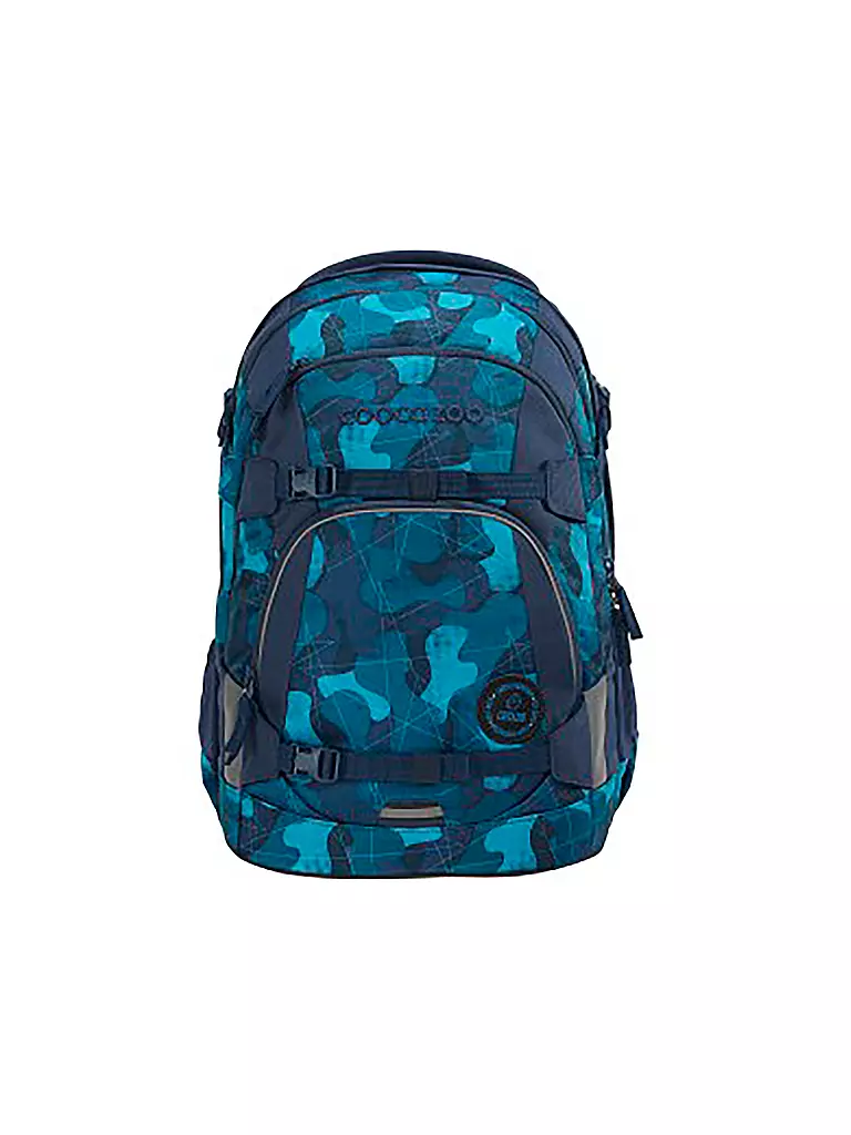 COOCAZOO | Schulrucksack MATE Cloudy Camou | blau