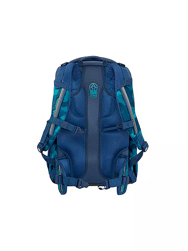 COOCAZOO | Schulrucksack MATE Cloudy Camou | blau