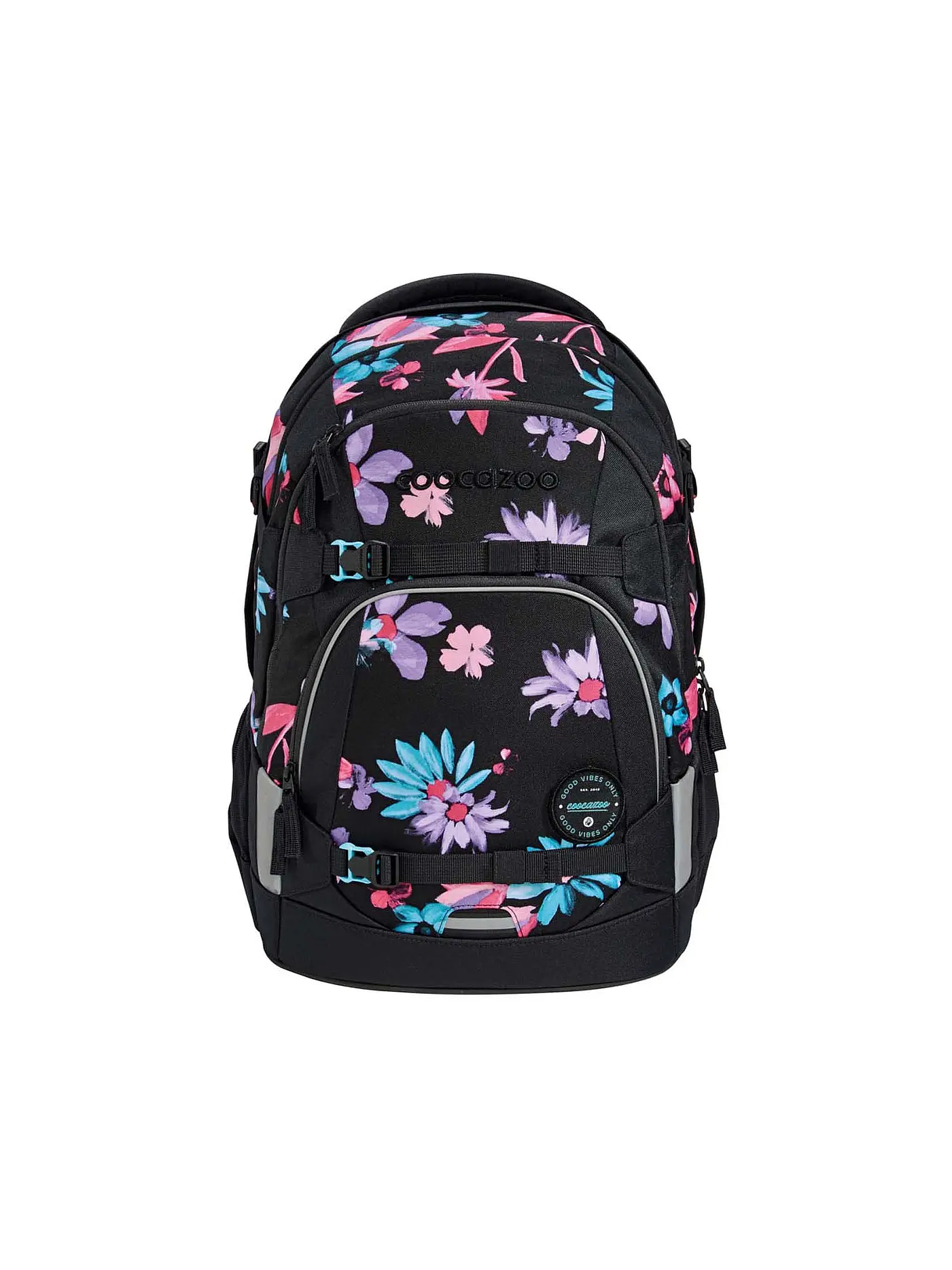 COOCAZOO | Schulrucksack MATE Happy Raindrops | schwarz