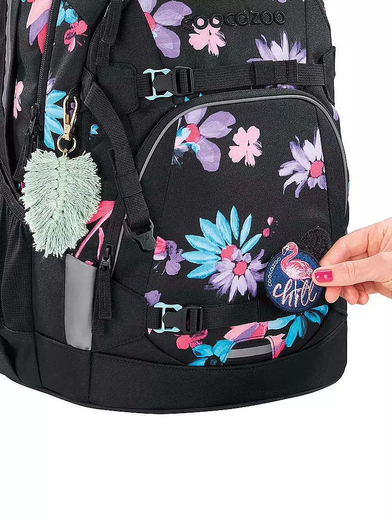 COOCAZOO | Schulrucksack MATE Floral Artnight | mint