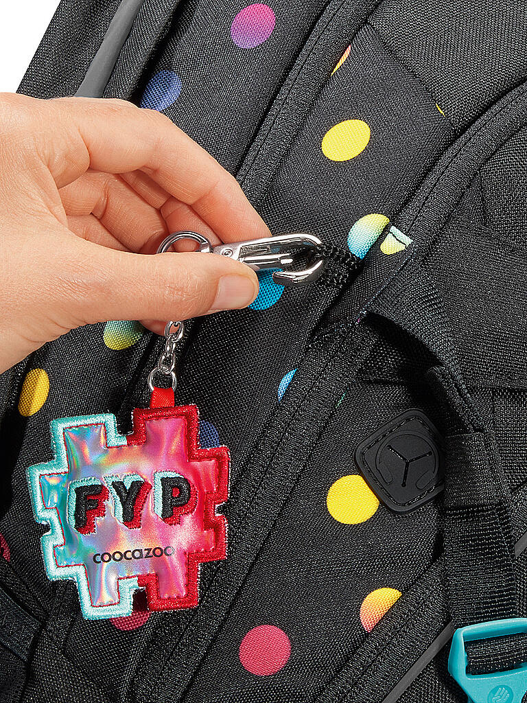 COOCAZOO | Schulrucksack MATE Magic Polka | schwarz