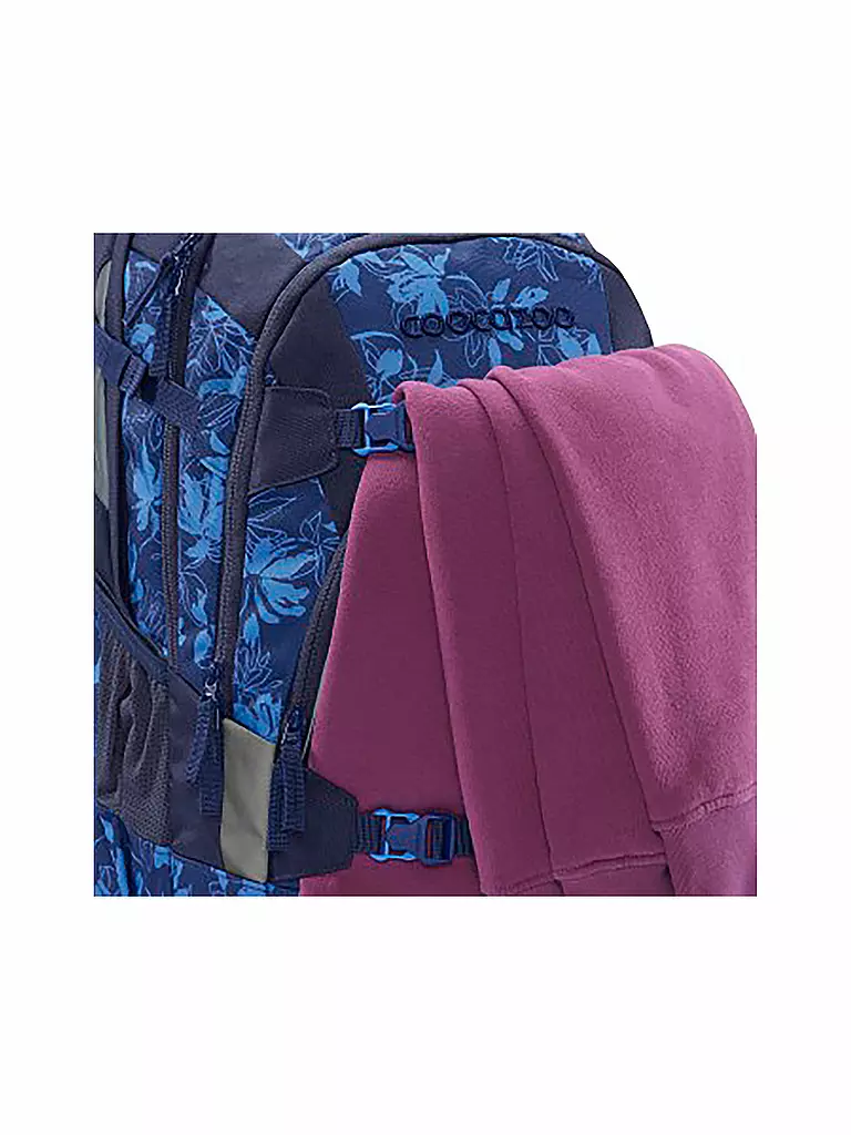 COOCAZOO | Schulrucksack MATE Tropical Night | dunkelblau