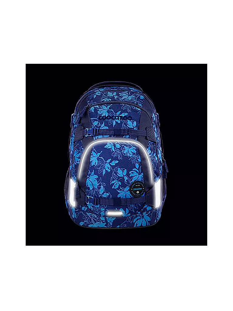COOCAZOO | Schulrucksack MATE Tropical Night | dunkelblau