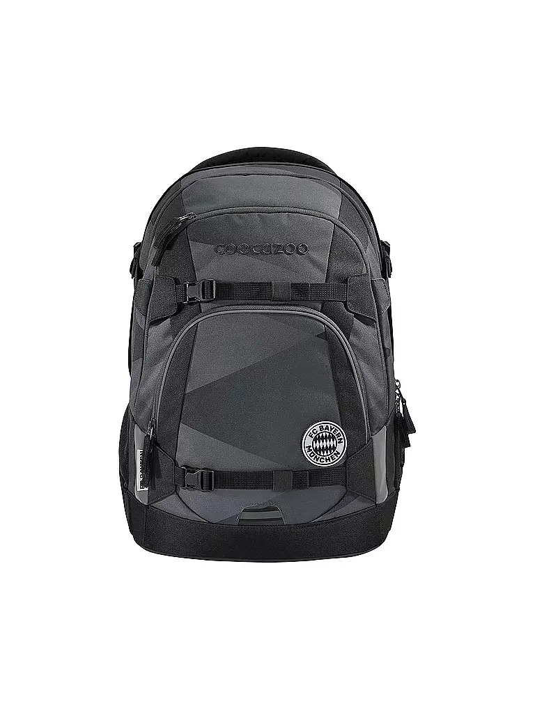 COOCAZOO | Schulrucksack Set 2tlg MATE FC BAYERN | grau