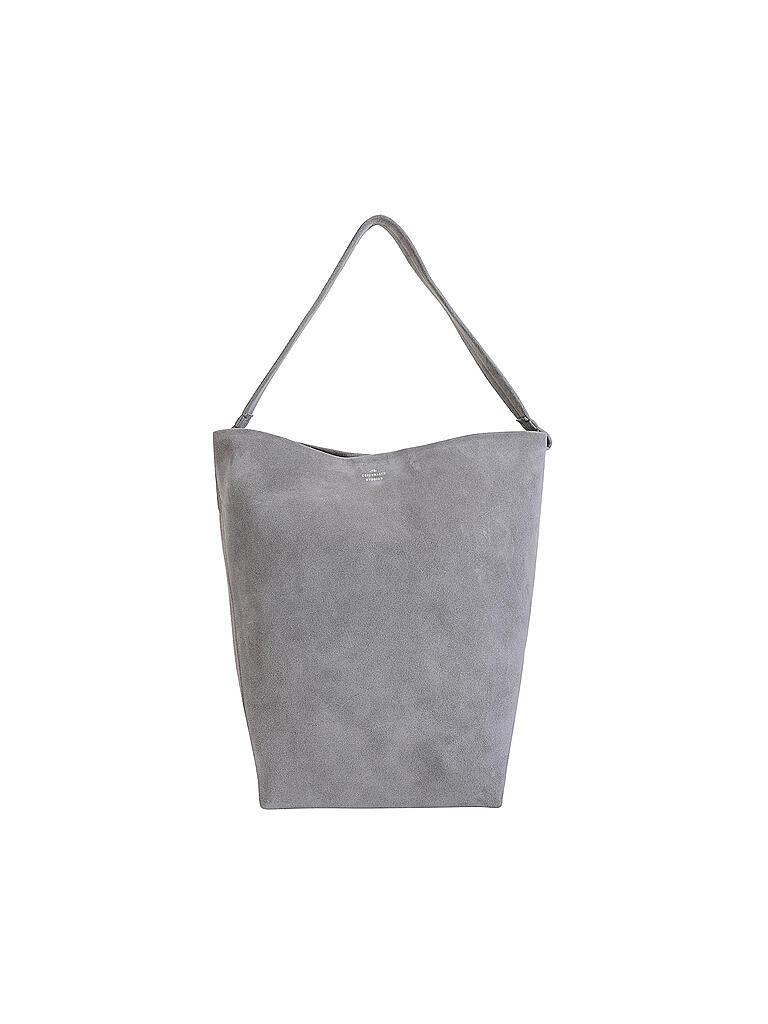 COPENHAGEN | Ledertasche  - Hobo-Bag BAG 014 | grau