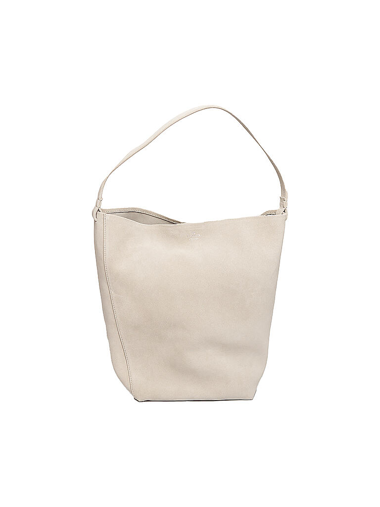 COPENHAGEN | Ledertasche  - Hobo-Bag BAG 014 | beige