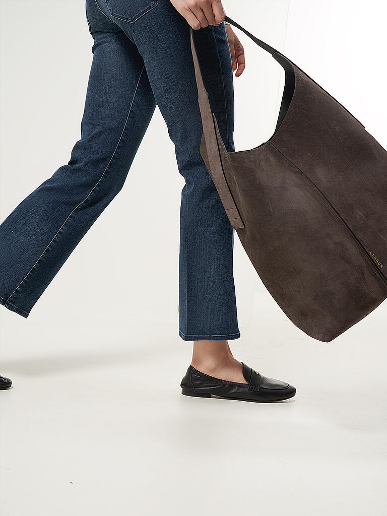 COPENHAGEN | Ledertasche - Hobo CPH Bag 1  | grau