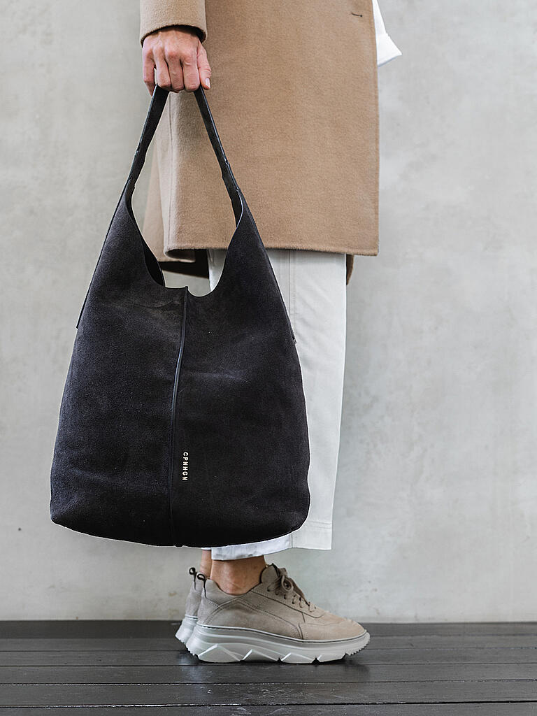 COPENHAGEN | Ledertasche - Hobo CPH Bag 1  | grau