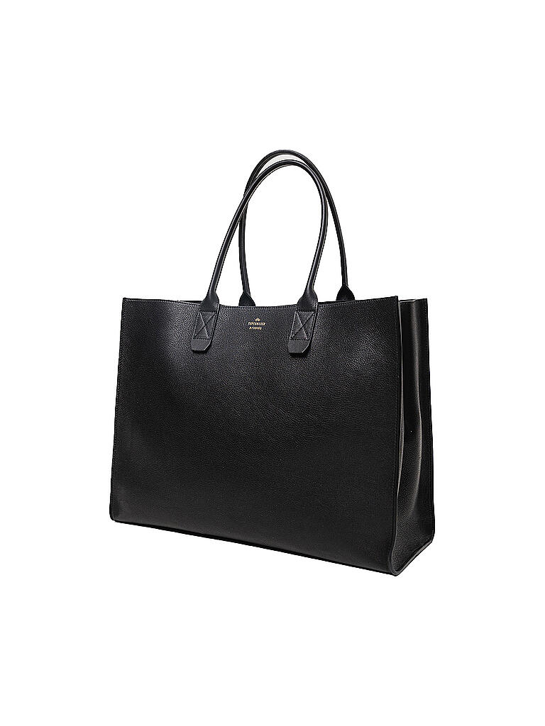 COPENHAGEN | Ledertasche - Shopper BAG 6 | schwarz