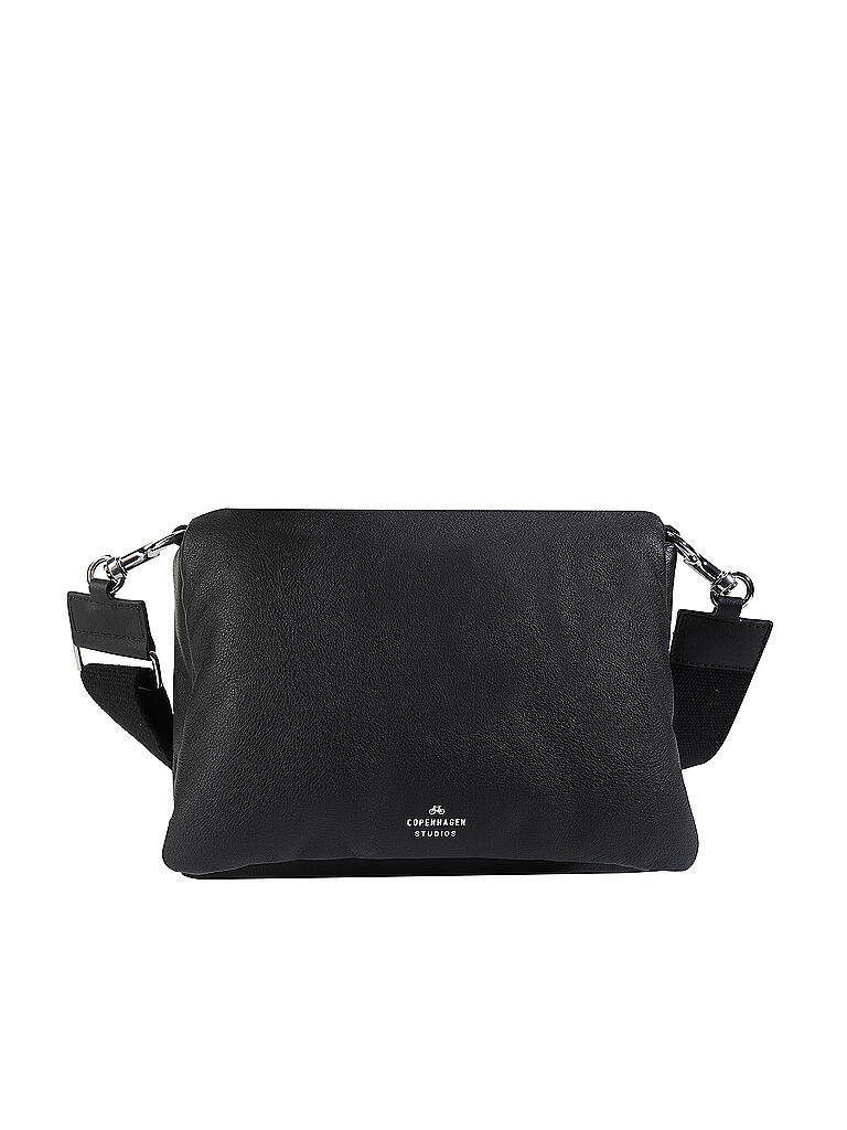 COPENHAGEN | Ledertasche - Umhängetasche BAG 011 | schwarz